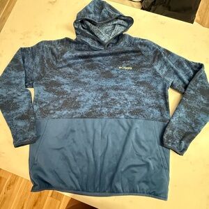 Columbia Blue Patterned PFG Jacket